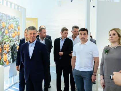 Воробьев открыл комплекс Ботанических оранжерей в музее усадьбе «Архангельское»
