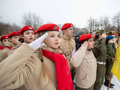 «В белоснежных полях под Москвой» юнармейцы Подольска стали лучшими