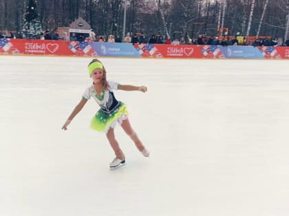 Более 80 юных спортсменов поучаствовали в фестивале балета на льду в Люберцах