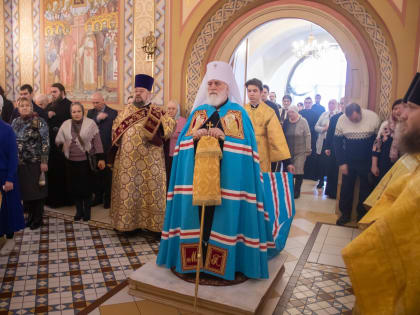 Престольный праздник домового храма Коломенской духовной семинарии