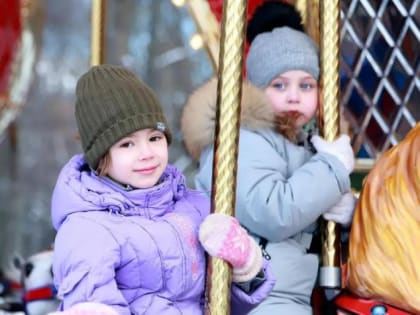 Карусели Подмосковья посетили 5,28 тыс человек с 10 по 16 февраля