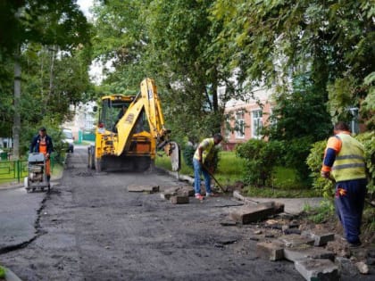 В Подольске благоустраивают дворовые территории с учетом пожеланий жителей