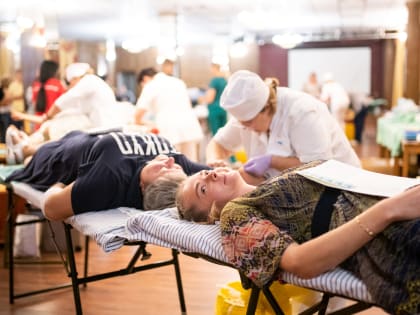 Акция по сдаче крови в Люберцах