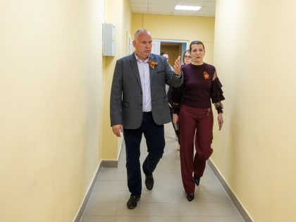 Юрий Крупенин посетил Запрудненскую школу № 1