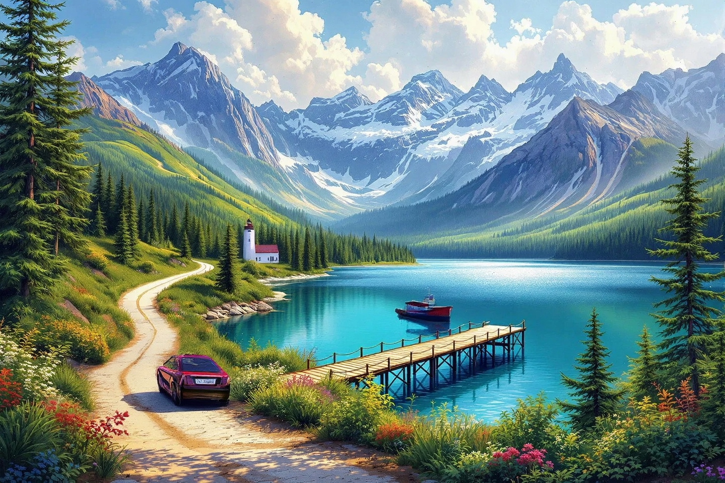 A scenery