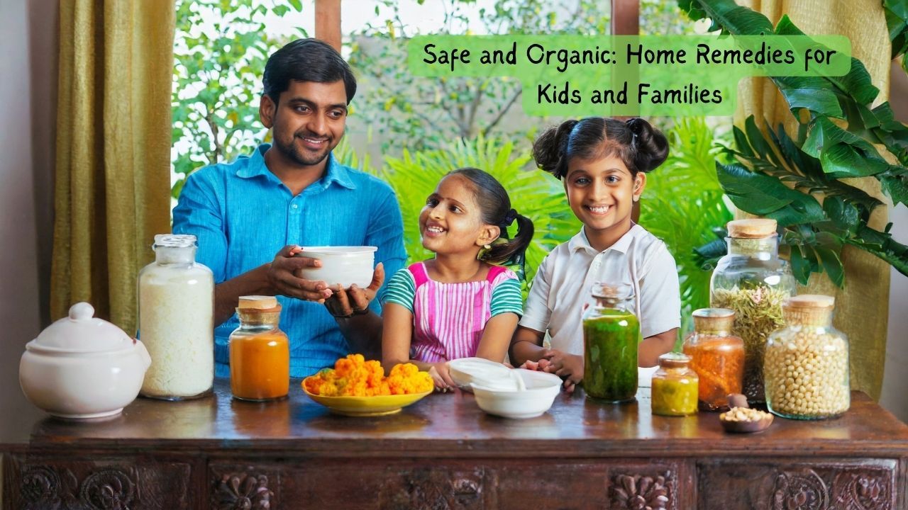 Safe and Organic: Home Remedies for Kids and Families