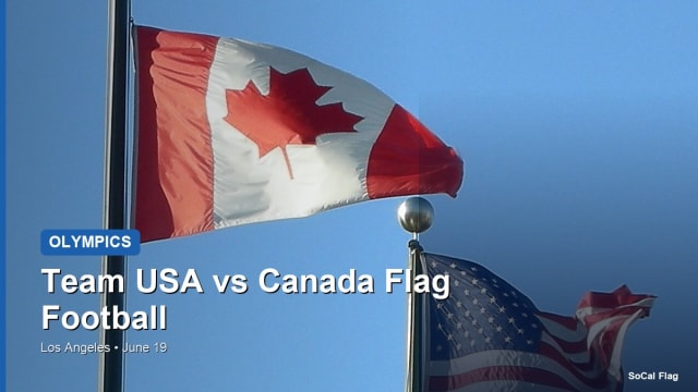 Team USA vs Canada Flag Football Comes to Los Angeles June 19