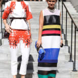 Streetstyle an der New Yorker Fashion Week