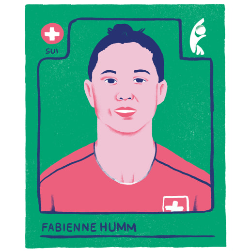 Porträts zum Frauenfussball: Torschützenkönigin Fabienne Humm