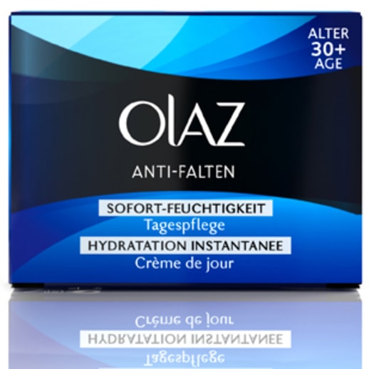 Olaz lanciert eine neue Anti-Aging Sofort-Feuchtigkeitspflege