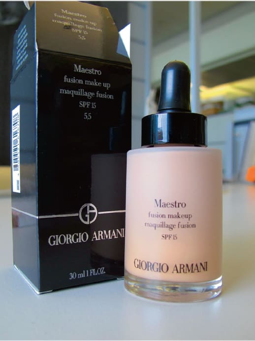 Müllers schöne Seite: Das neue Make-up von Giorgio Armani