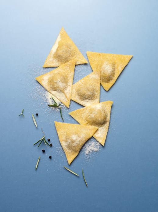 Selbst gemachte Teigwaren: Rezept für Ochsenschwanzravioli