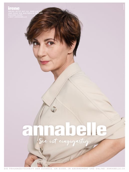 Die Gesichter der neuen annabelle-Werbekampagne: Irene Godel