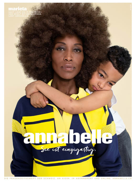 Die Gesichter der neuen annabelle-Werbekampagne: Marieta Kiptalam Chemeli