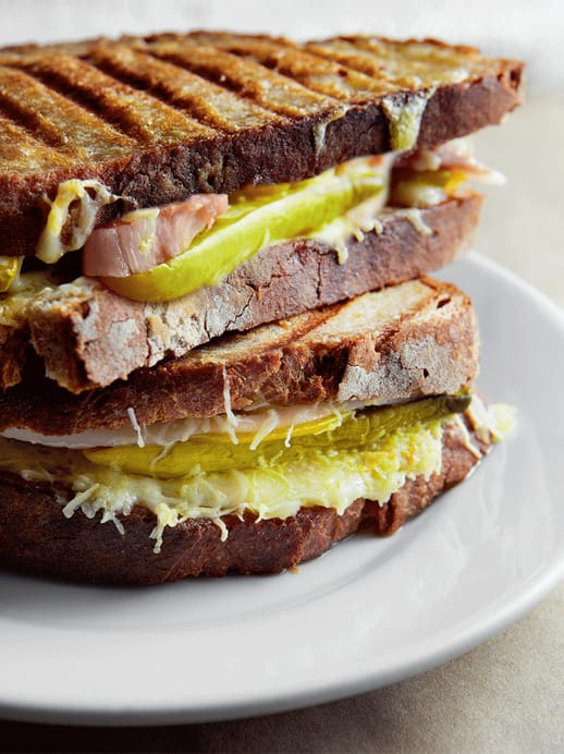 Heiss drauf: Rezept für ein Schinken-Käse-Sandwich de luxe