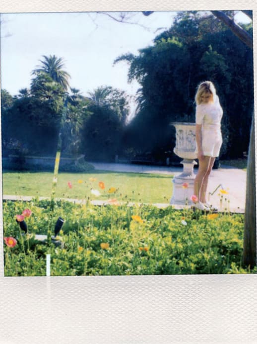 Band of Outsiders – Kirsten Dunst auf Polaroid