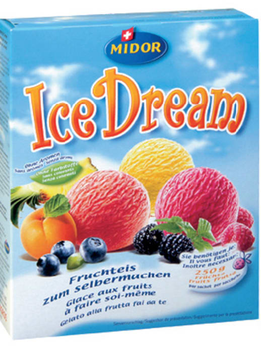 Ice Dream: Crèmiges Fruchtglace aus dem Beutel