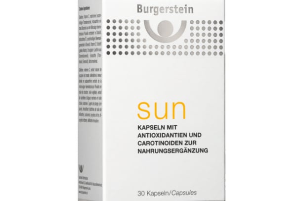 Sonnenschutz von innen mit Burgerstein Sun