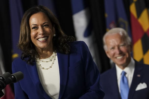 Kamala Harris und Joe Biden geben ihr erstes gemeinsames Interview