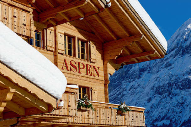 Erholung in den Bergen: Hotel Aspen in Grindelwald BE