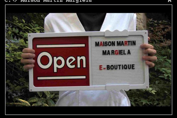 Maison Martin Margiela eröffnet e-Boutique