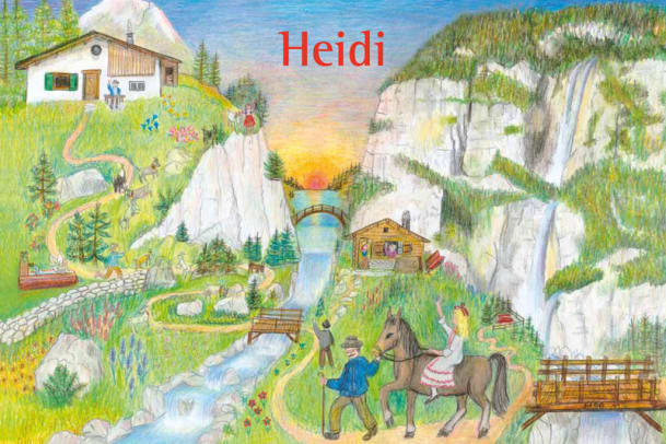 Heidi: Ein Teil Schweizer Kindergeschichte neu erzählt von Marlene Stör