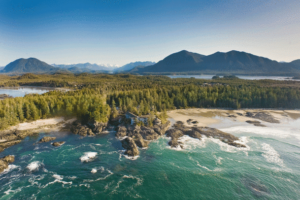 Raue Schönheit: Postkarte von Vancouver Island