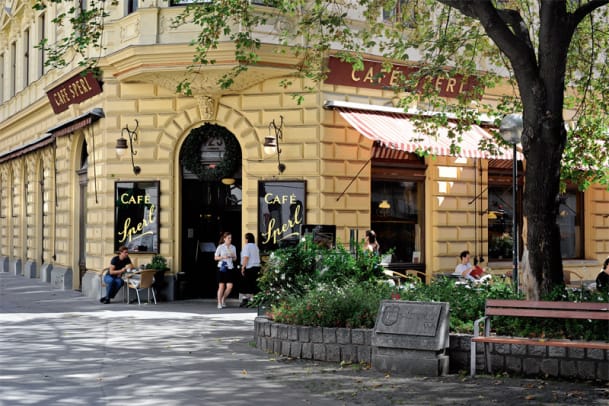 Postkarte von einer Städtereise nach Wien: Schnitzeljagd und Kaffeekult