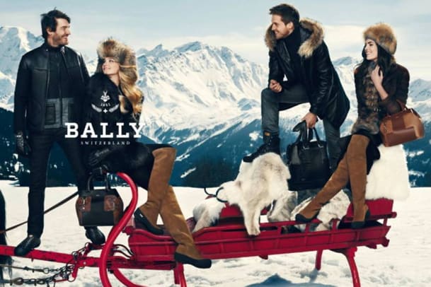 Winterkampagne von Bally – Winter-Wonderland in den Schweizer Alpen