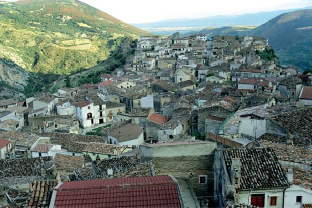 Postkarte aus Civita