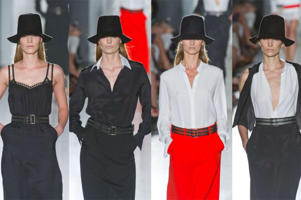 Behutet: Der schwarze Fedora von Victoria Beckham exklusiv auf mytheresa.com