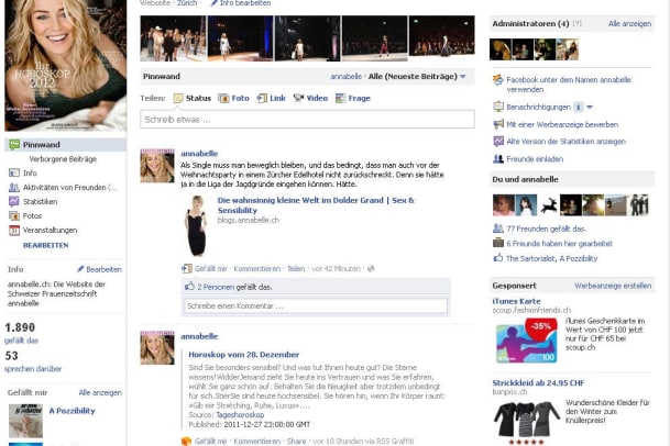 annabelle auf Facebook!