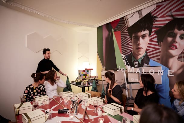 Das war der annabelle-Gift-Wrapping-Workshop x Jo Malone London