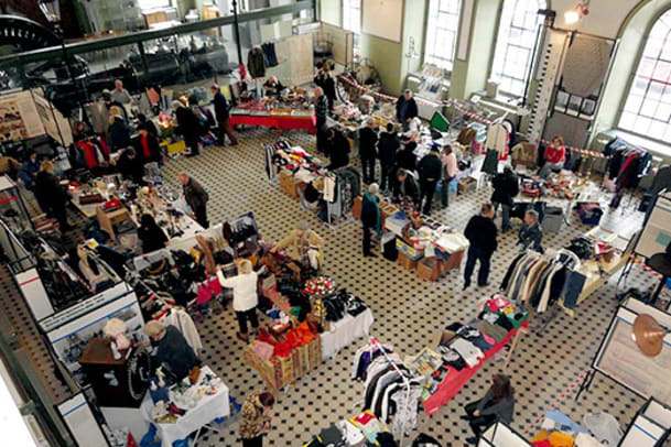 Erster Indoor-Flohmarkt in Zürich