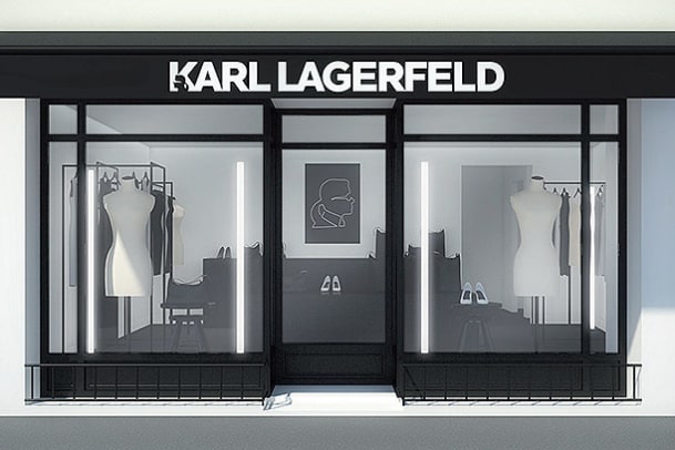 Karl Lagerfeld überall