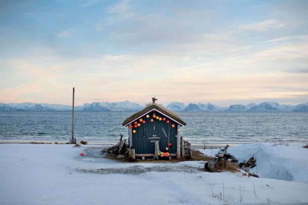 Nordnorwegen in der Dunkelzeit