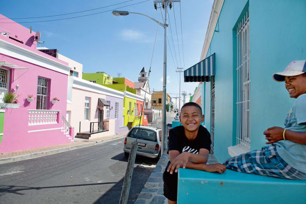 Postkarte aus Bo-Kaap, Südafrika: Kapstadt kunterbunt!