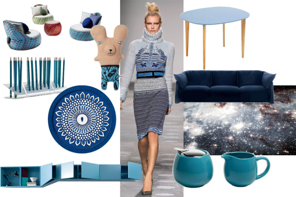 Wohntrend: Mach mal Blau!