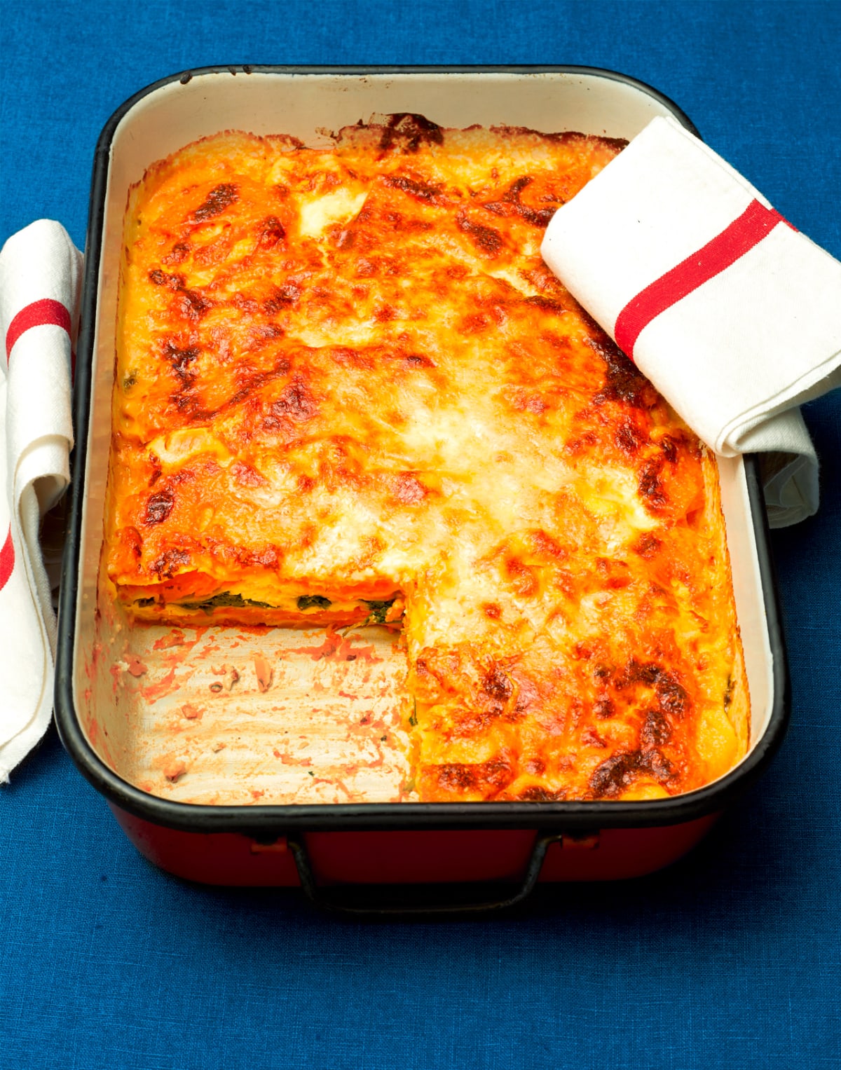 Kürbislasagne mit Tomatensugo - Annabelle