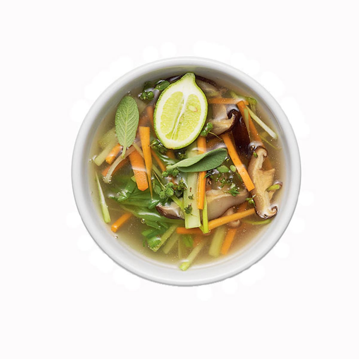 Rezept für Bouillon riche mit Gemüse und asiatischen Zutaten Annabelle