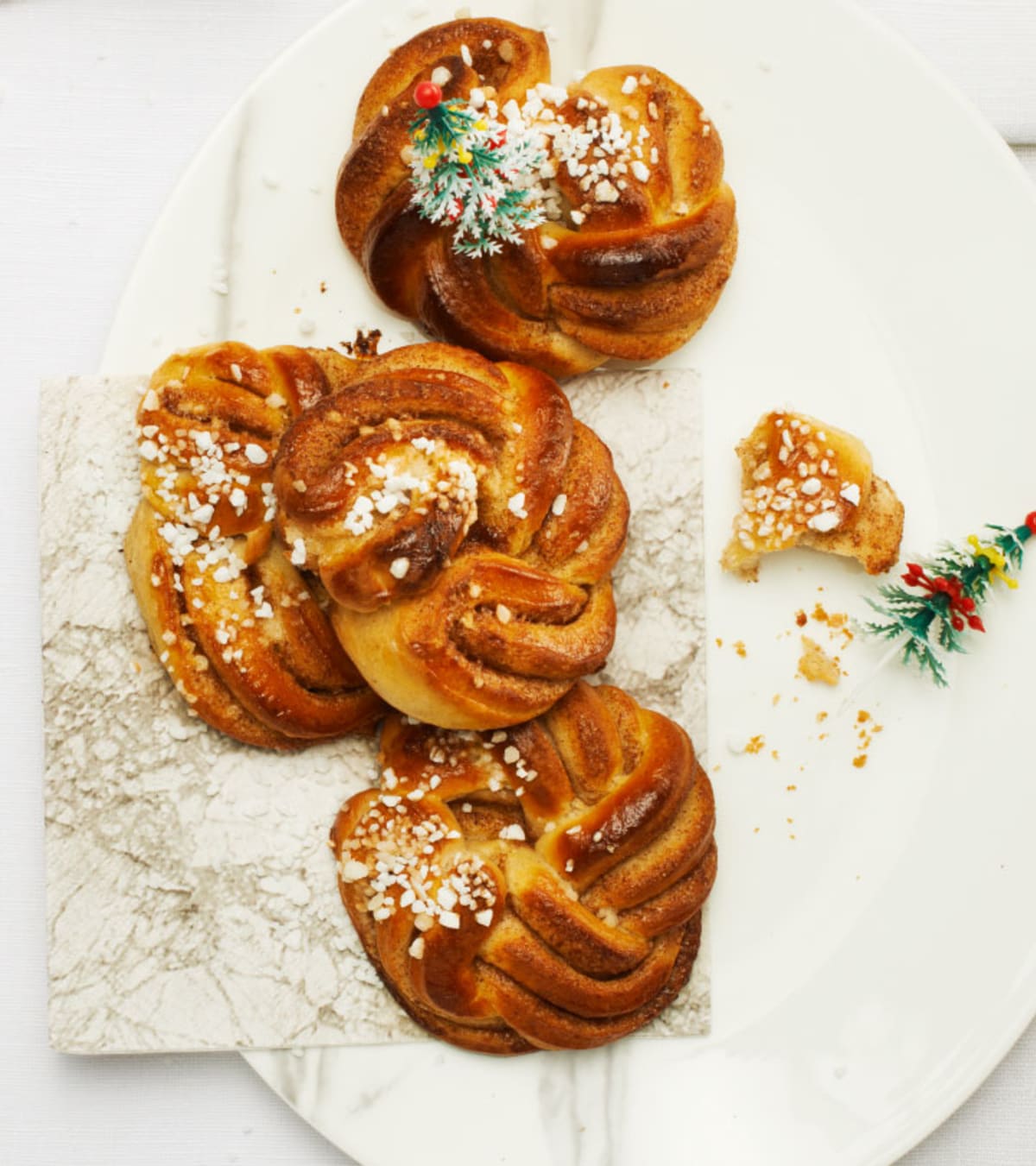 Schwedische Zimtschnecken Rezept für Kanelbullar Annabelle