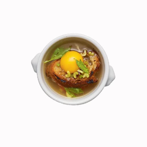 Herbstliche Suppe: Rezept für Zuppa pavese