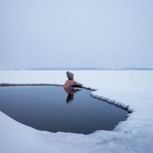 Selbstversuch Eisbaden: Das steckt hinter dem Wintersport
