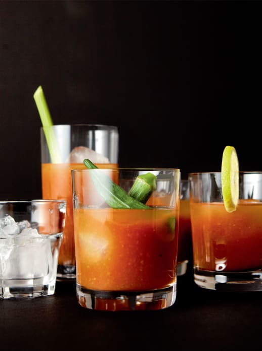 Rezept für Bloody Mary: Kater-Killer Tomaten