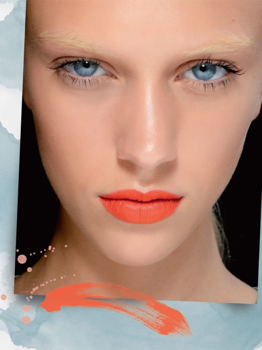 Make-up-Trend der Saison: Lippen in matten Knallfarben