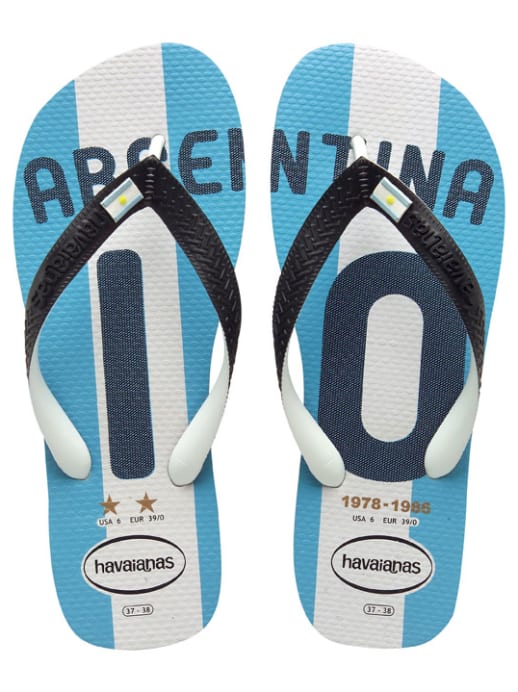 Havaianas im WM-Look