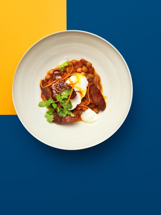 Kichererbsen-Eintopf mit Chorizo