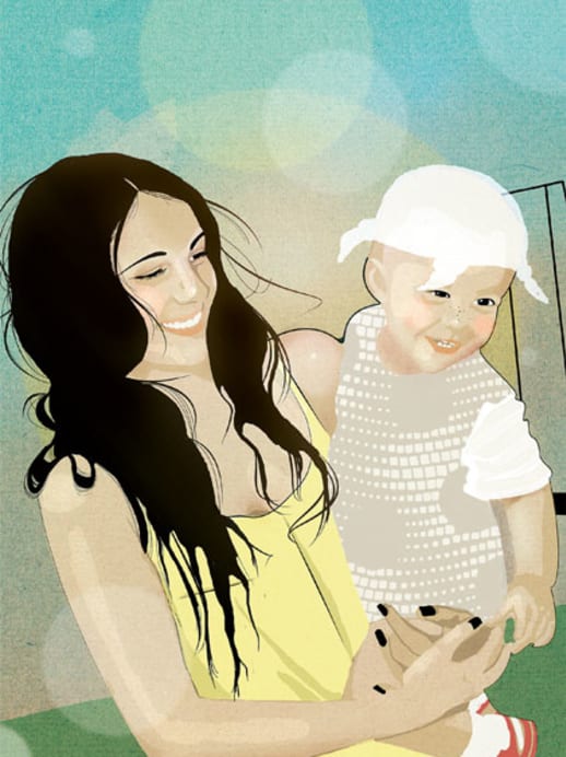 Sonnenpflege: Kinderparadies