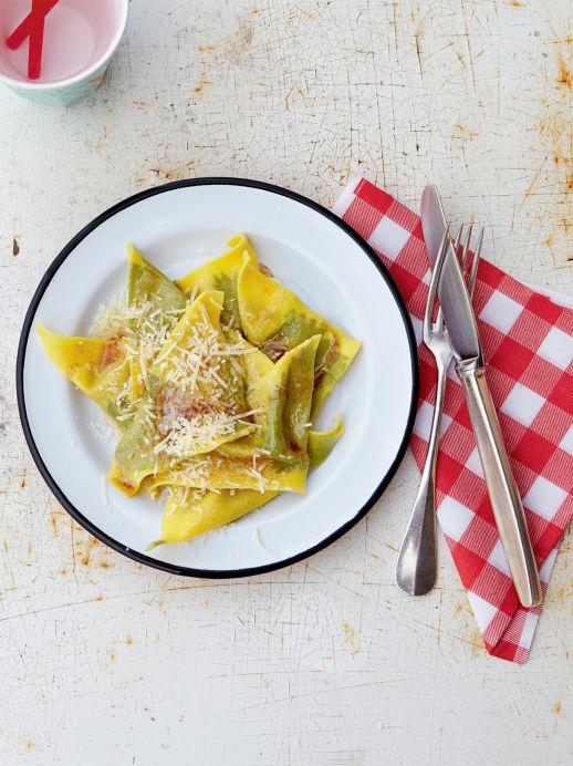 Brennnessel-Ravioli