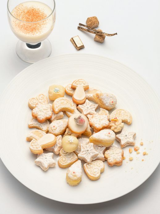 Weisse Weihnachtsguetsli